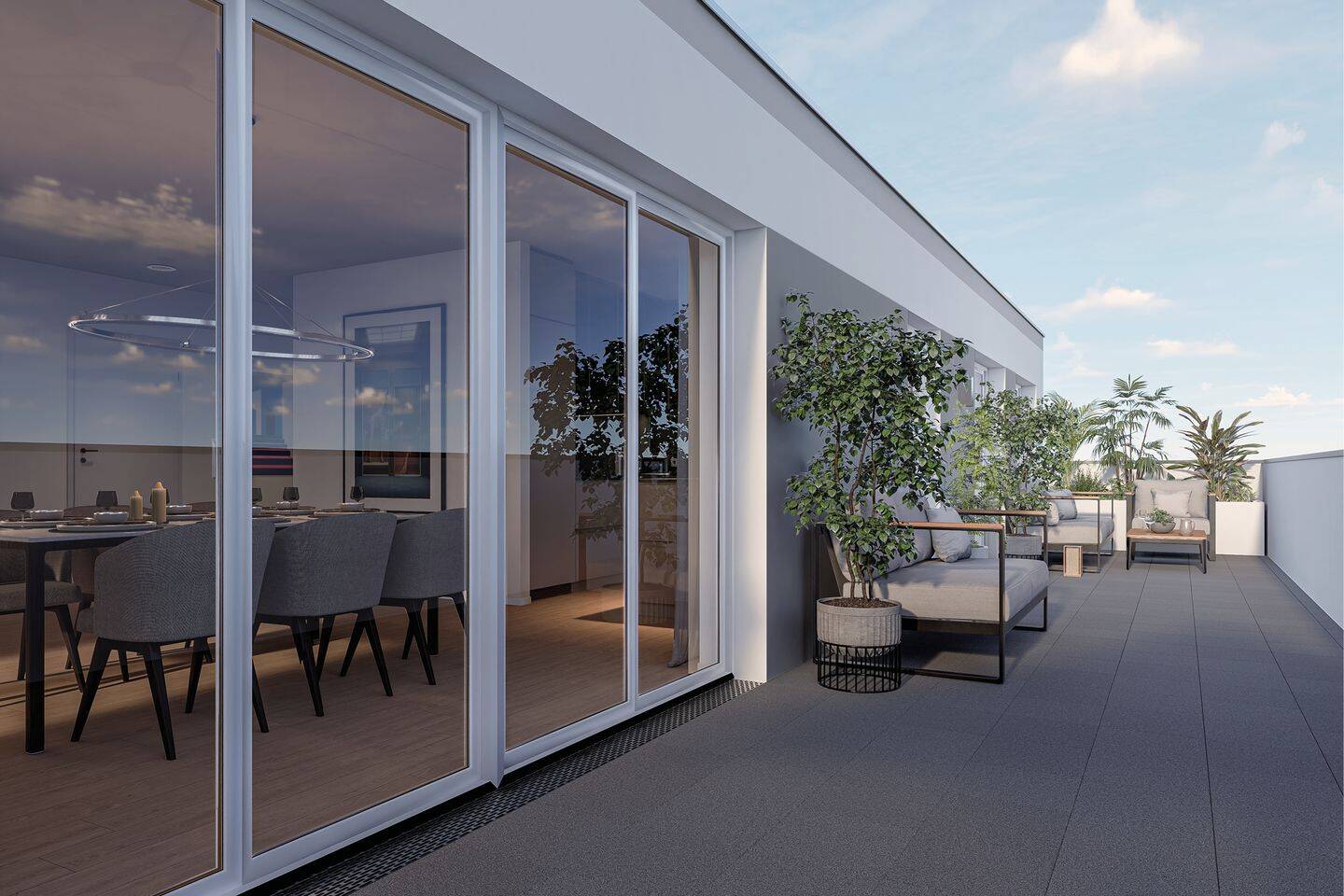 4-Zimmer Wohnung am Ringelberg – mit großer Dachterrasse und herrlichem Ausblick – 99085 Erfurt – Vorschaubild 4