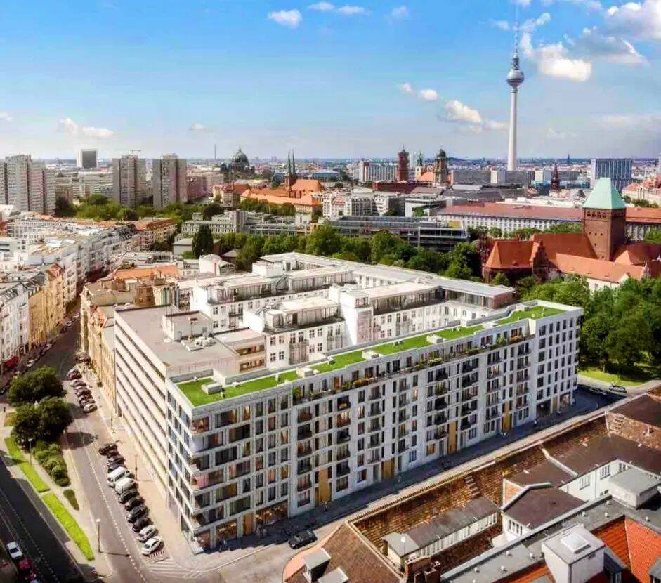 Stylische,neuwertige 4-Zimmer-Maisonette-Wohnung in Berlin-Mitte, Top Location, ruhige Wohnanlage – 10179 Berlin – Vorschaubild 2