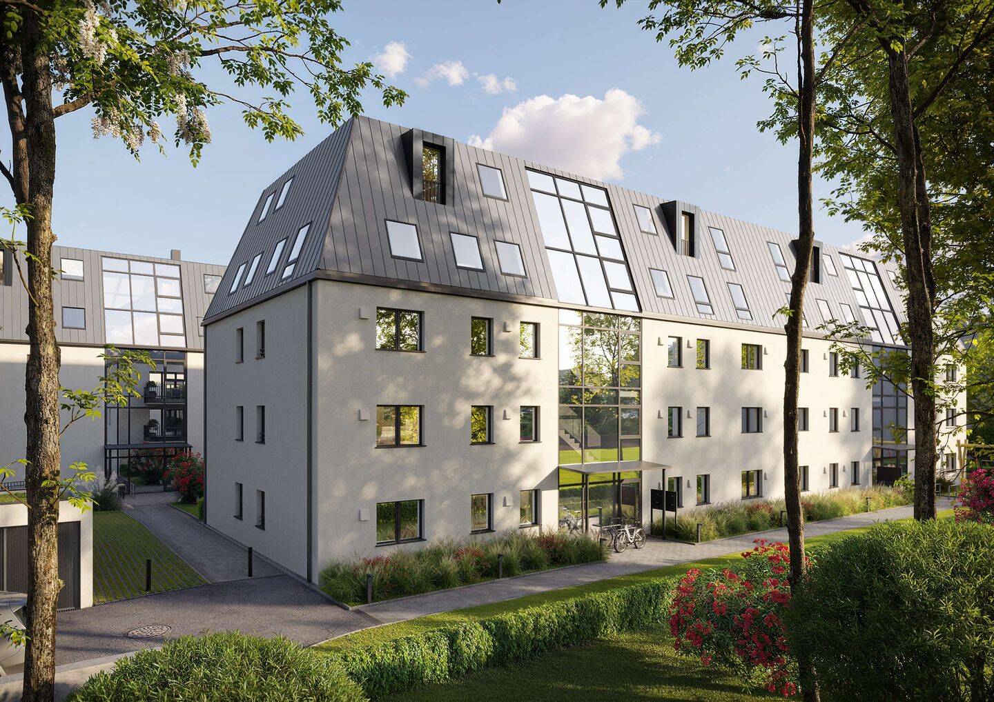 3-Zimmer-EG | Garten | 2 Terrassen | ca. 91 m² | Whg.57 – 80807 München – Vorschaubild 3