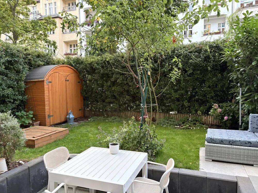 Wohnglück mit Südgarten-Ihr neues Zuhause in Berlin-Friedenau, 3-Zimmer-Terrassen/Souterrain-Wohnung – 12161 Berlin – Vorschaubild 9
