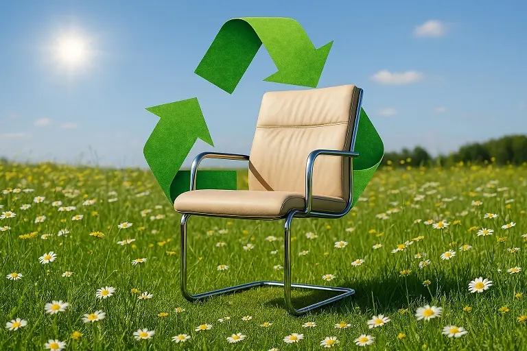 Nachhaltigkeit in der Möbelindustrie: Wie recycelte Materialien heute die Zukunft gestalten 9
